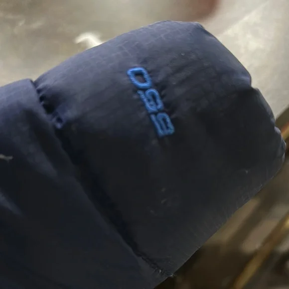 The North Face Puffer Jacket Red and Blue Insulated